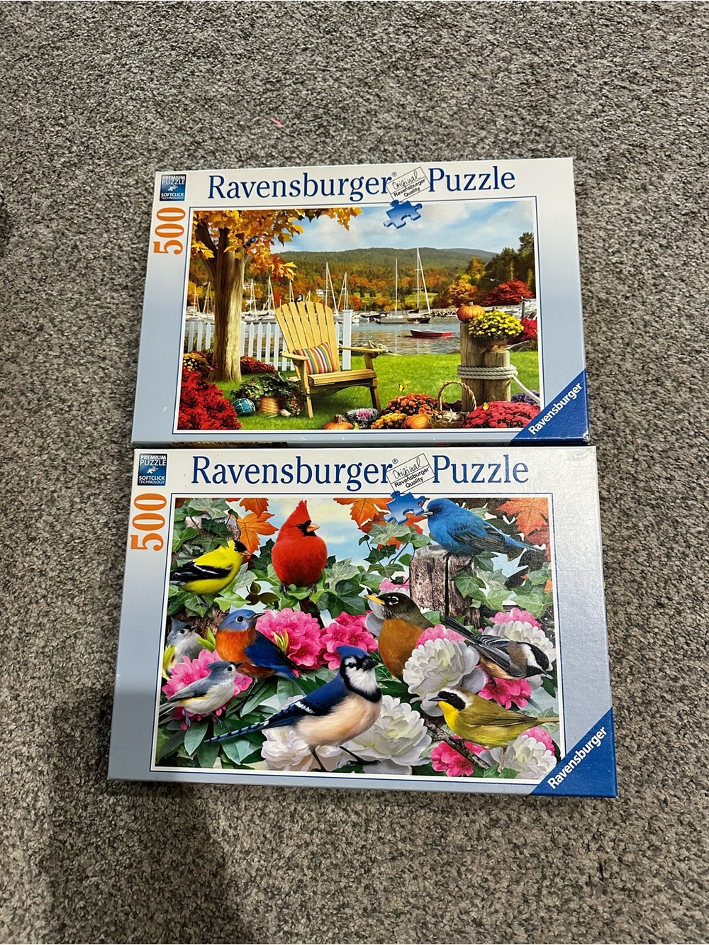Two 500 Piece Puzzles